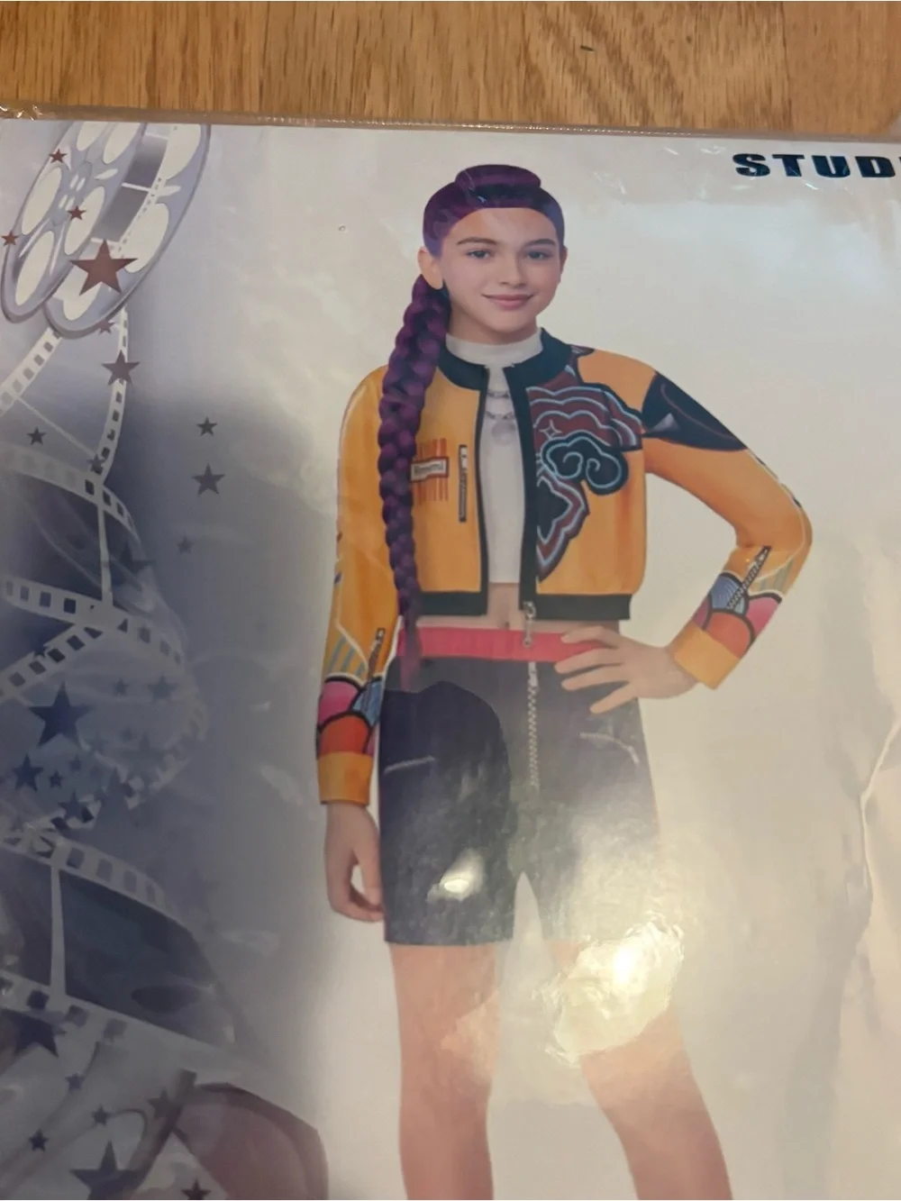 Rumi Kids K-Pop Hunter Singer Costume - Size 9-10 NEW Halloween